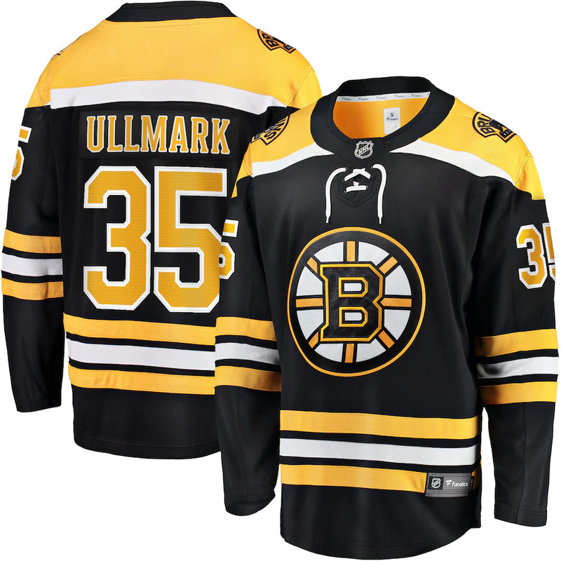 Chargez l&#39;image dans la visionneuse de la galerie, Maillot Domicile Breakaway des Fanatics de la LNH des Bruins de Boston de Linus Ullmark
