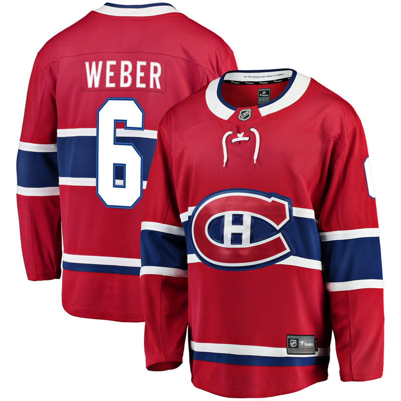 Load image into Gallery viewer, Shea Weber Montreal Canadiens NHL Fanatics Breakaway Home Jersey
