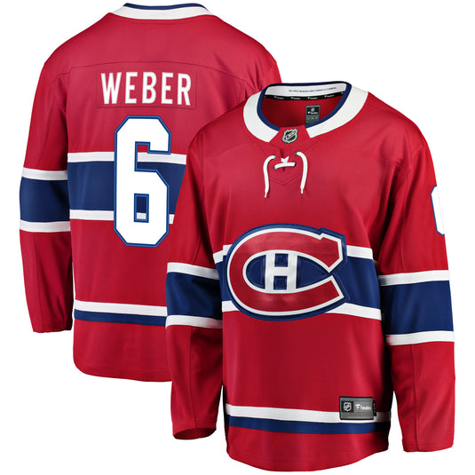 Shea Weber Montreal Canadiens NHL Fanatics Breakaway Home Jersey