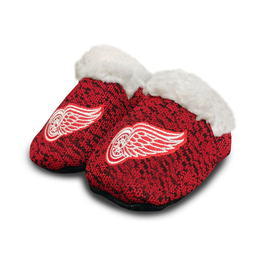 Pantoufles en polyknit pour bébé des Red Wings de Détroit de la LNH