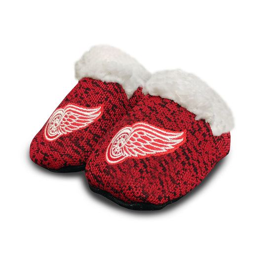 Detroit Red Wings NHL Infant PolyKnit Slippers