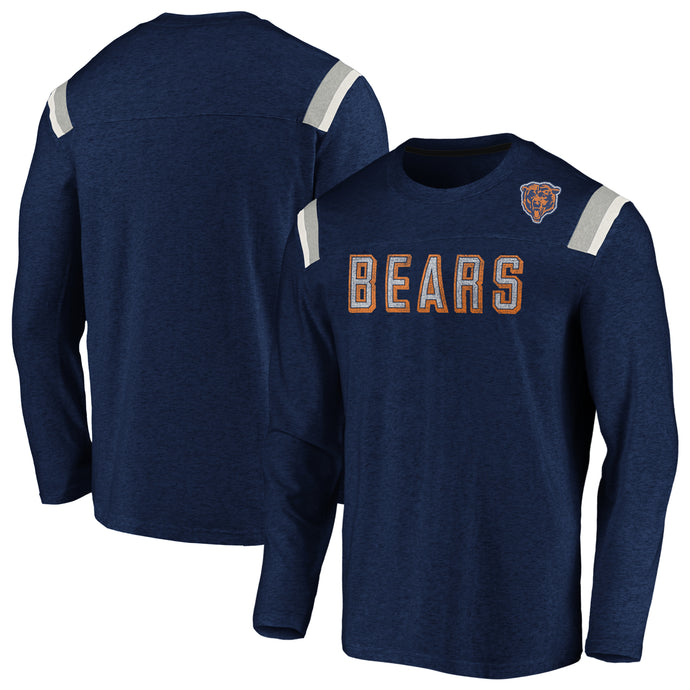 Chicago Bears NFL Fanatics Vintage Slub Manches Longues