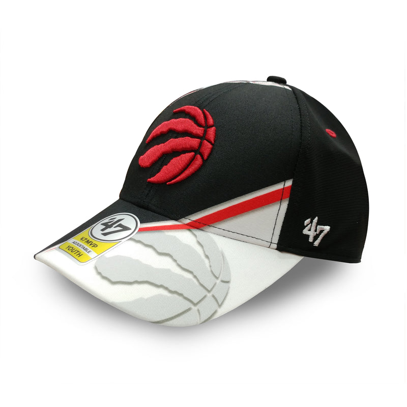 Load image into Gallery viewer, Youth Toronto Raptors NBA Visor Shadow MVP Youth Cap
