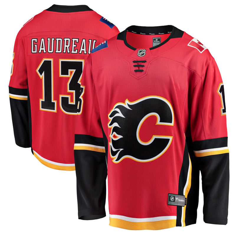 Load image into Gallery viewer, Johnny Gaudreau Calgary Flames NHL Fanatics Breakaway Home Jersey
