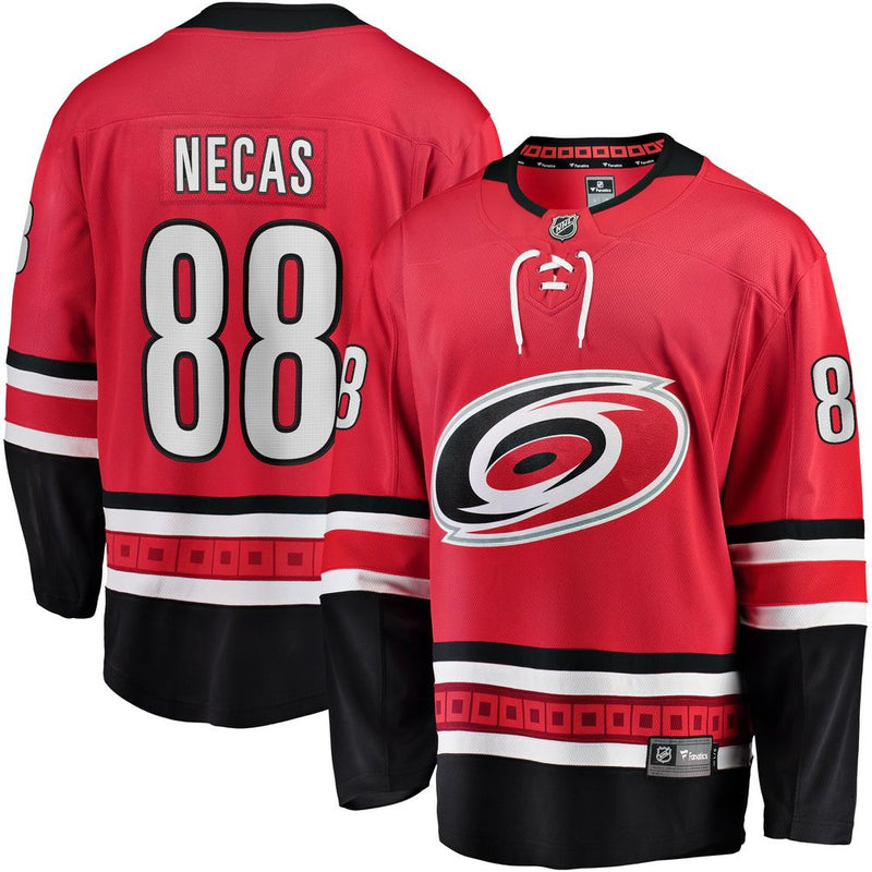 Load image into Gallery viewer, Martin Necas Carolina Hurricanes NHL Fanatics Breakaway Home Jersey
