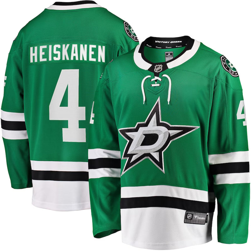 Chargez l&#39;image dans la visionneuse de la galerie, Miro Heiskanen Dallas Stars NHL Fanatics Breakaway Maillot Domicile
