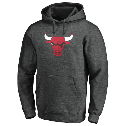 Sweat à capuche avec patch technique avec logo principal NBA des Chicago Bulls