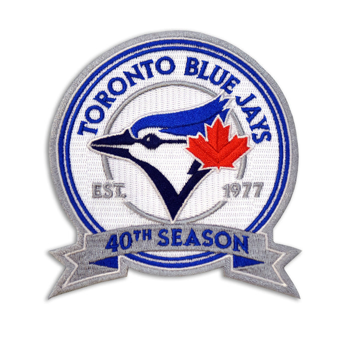 Écusson de la 40e saison des Blue Jays de Toronto