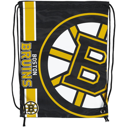 Sac à cordon avec grand logo des Bruins de Boston