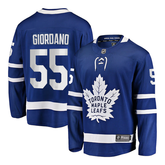 Mark Giordano Toronto Maple Leafs NHL Fanatics Breakaway Home Jersey