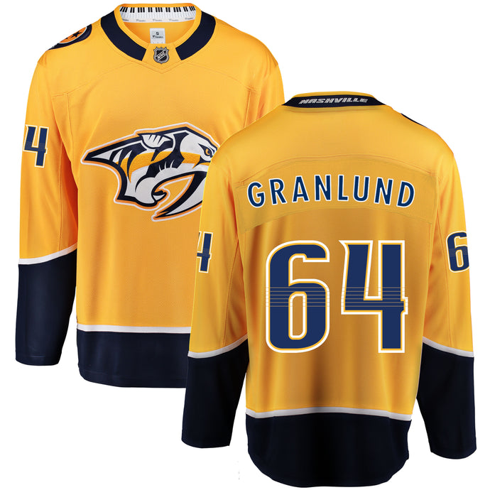 Mikael Granlund Nashville Predators NHL Fanatics Breakaway Home Jersey