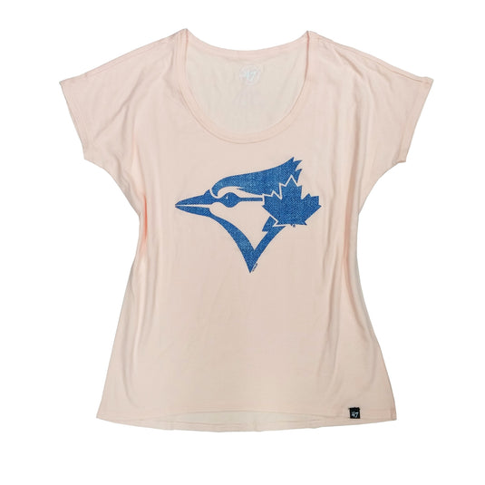 T-shirt blush pour femmes des Blue Jays de Toronto