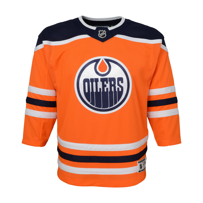 Maillot de l'équipe Premier de la LNH des Oilers d'Edmonton pour bébé