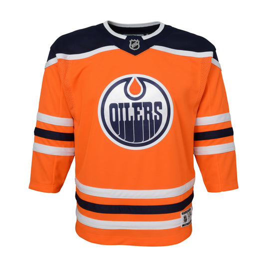 Maillot de l'équipe Premier de la LNH des Oilers d'Edmonton pour bébé