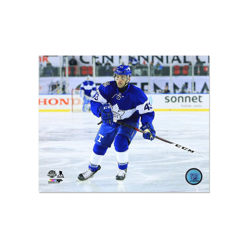 Chargez l&#39;image dans la visionneuse de la galerie, Photo encadrée gravée Nazem Kadri des Maple Leafs de Toronto - Classique du centenaire
