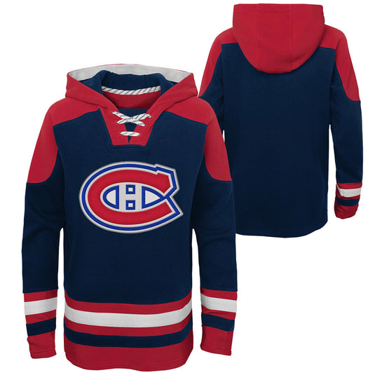 Sweat à capuche de hockey incontournable de la LNH des Canadiens de Montréal pour jeunes