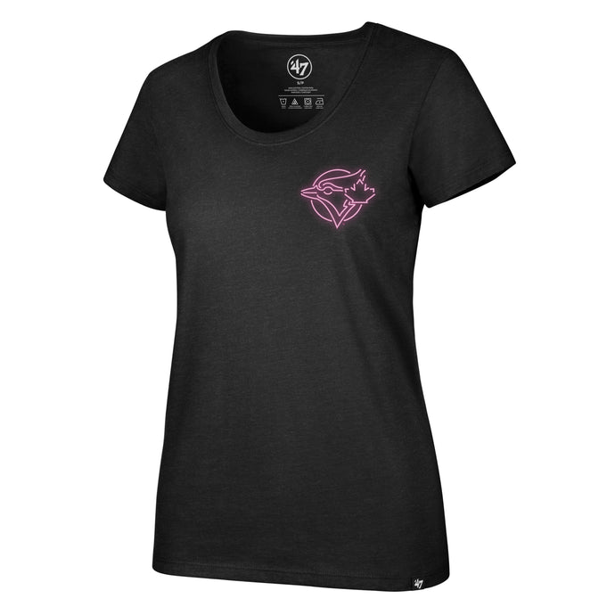 Ladies' Toronto Blue Jays MLB Neon Circle Club Tee