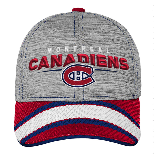 Casquette de joueur de deuxième saison des Canadiens de Montréal pour jeunes