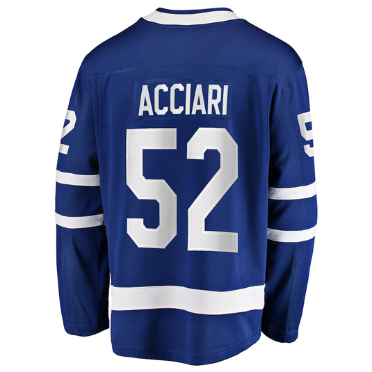 Noel Acciari Toronto Maple Leafs NHL Fanatics Breakaway Home Jersey