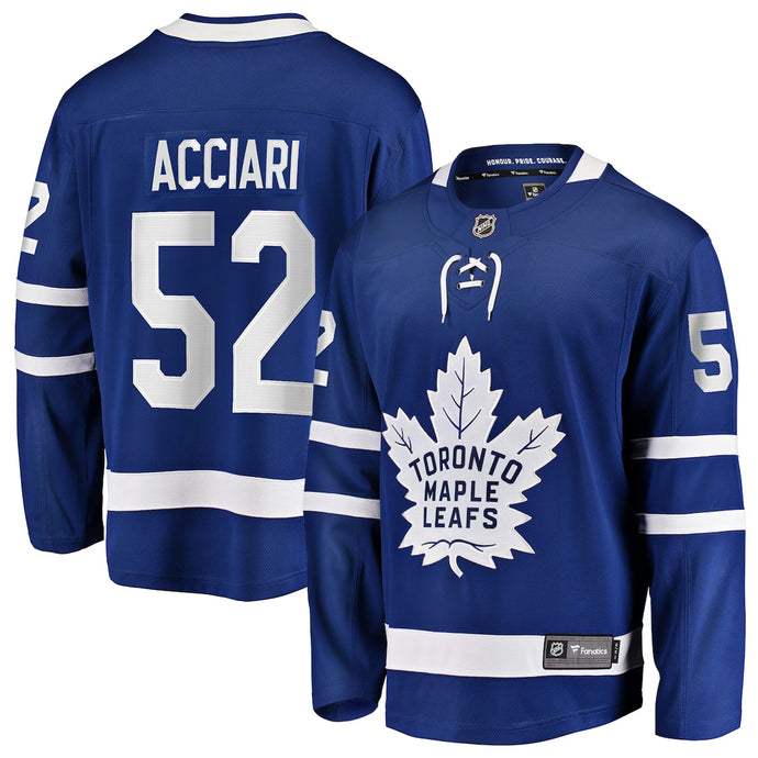 Noel Acciari Toronto Maple Leafs NHL Fanatics Breakaway Home Jersey