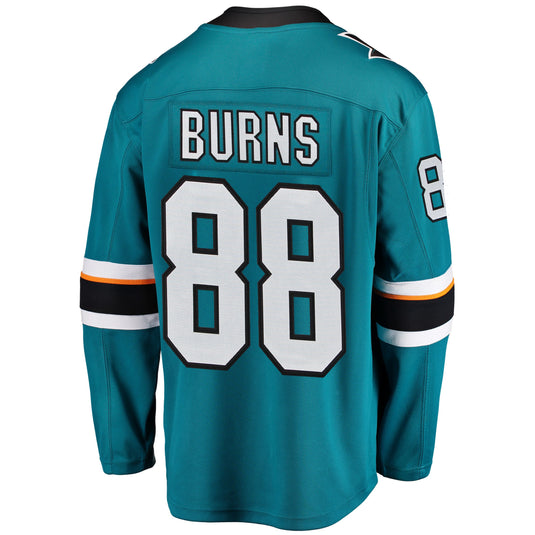 Brent Burns San Jose Sharks NHL Fanatics Breakaway Home Jersey