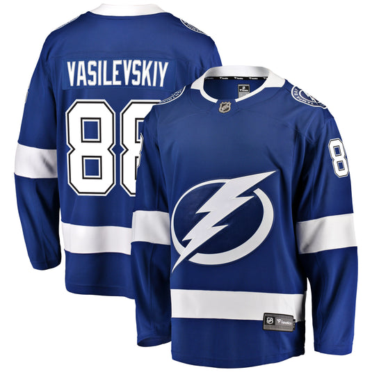 Andrei Vasilevskiy Tampa Bay Lightning NHL Fanatics Breakaway Maillot Domicile
