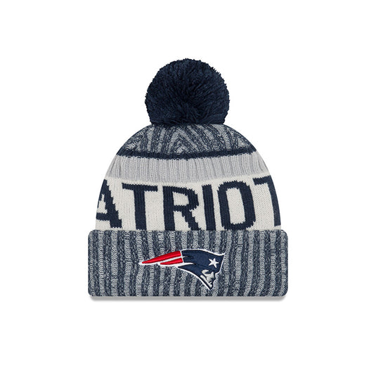 New England Patriots On-Field Sport Knit Pom Toque