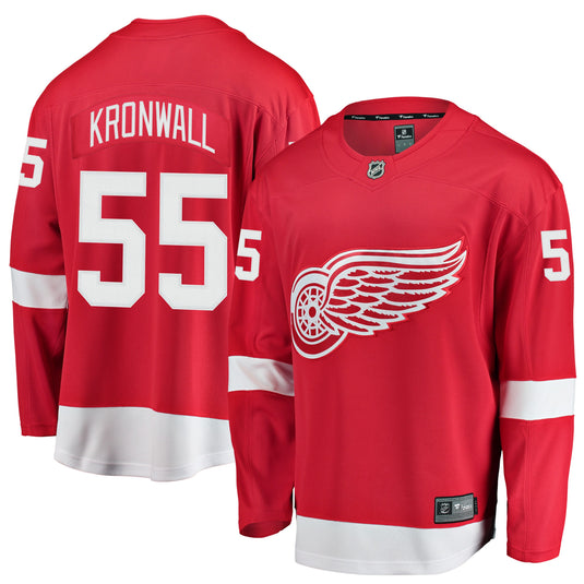 Niklas Kronwall Detroit Red Wings NHL Fanatics Breakaway Maillot Domicile