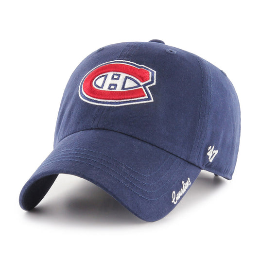 Casquette de nettoyage couleur équipe NHL Miata 47 des Canadiens de Montréal pour femme