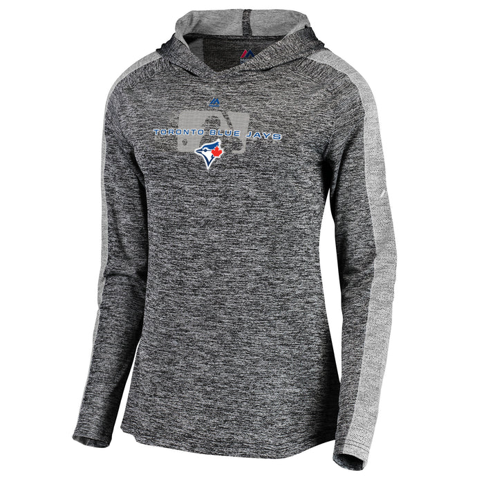 Sweat à capuche ultra-léger authentique en French Terry des Blue Jays de Toronto MLB pour femme