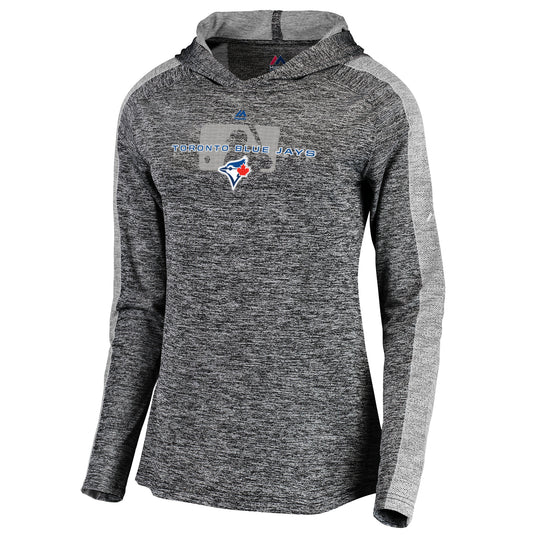 Ladies' Toronto Blue Jays MLB Authentic Ultra-Light French Terry Hoodie