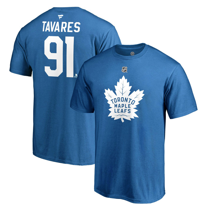 John Tavares Toronto Maple Leafs NHL Player Name and Number Tee