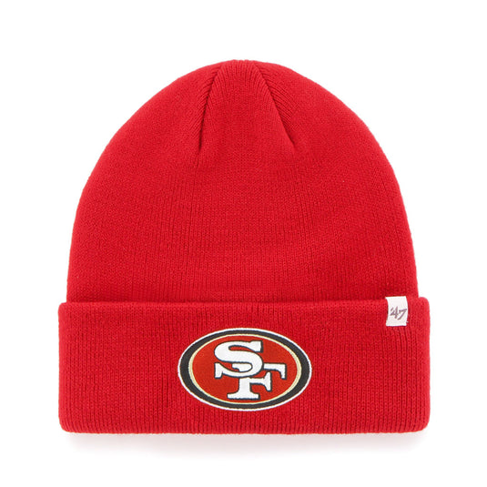San Francisco 49ers NFL Raised Cuff Knit Beanie