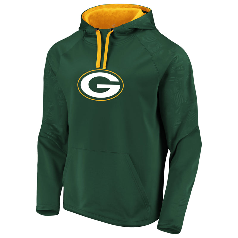 Chargez l&#39;image dans la visionneuse de la galerie, Sweat à capuche avec logo principal NFL Fanatics Defender des Packers de Green Bay
