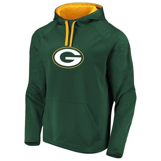 Sweat à capuche avec logo principal NFL Fanatics Defender des Packers de Green Bay