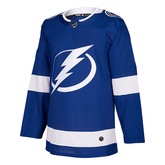 Maillot domicile professionnel authentique de la LNH du Lightning de Tampa Bay