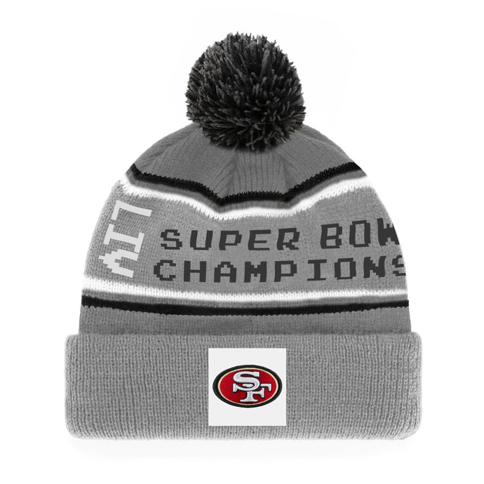 San Francisco 49ers 2019 NFL Super Bowl LIV Parade Cuffed Knit Toque