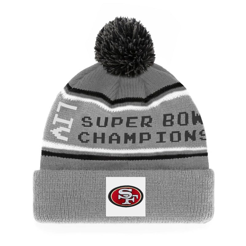 Load image into Gallery viewer, San Francisco 49ers 2019 NFL Super Bowl LIV Parade Cuffed Knit Toque
