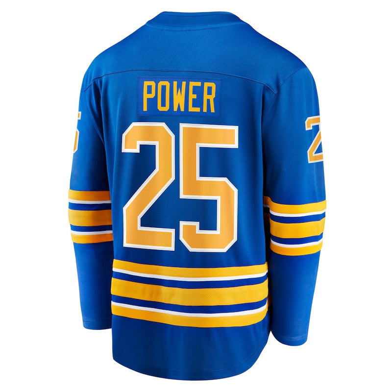 Chargez l&#39;image dans la visionneuse de la galerie, Owen Power Buffalo Sabres NHL Fanatics Breakaway Maillot Domicile
