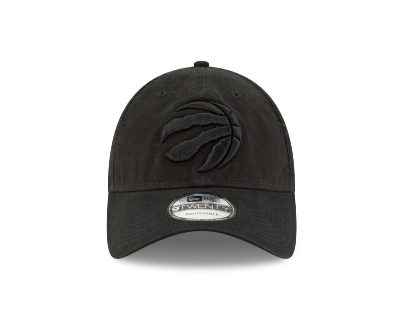 Chargez l&#39;image dans la visionneuse de la galerie, Casquette 9TWENTY NBA Core Classic des Raptors de Toronto, noire ton sur ton
