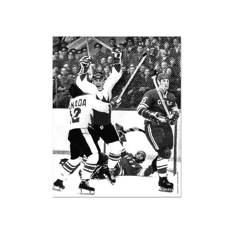 Load image into Gallery viewer, Paul Henderson Team Canada 1972 Engraved Framed Photo - The Goal of the Century
