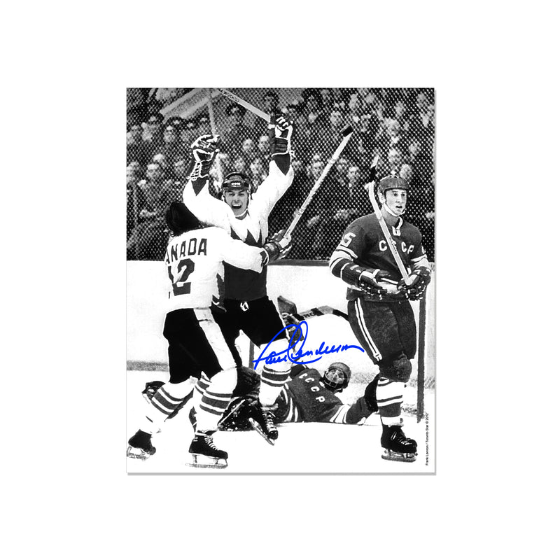Load image into Gallery viewer, Paul Henderson Team Canada 1972 Engraved Framed Signed Photo - The Goal of the Century
