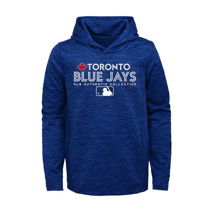 Toronto Blue Jays Youth Authentic Team Drive On-Field Hoodie