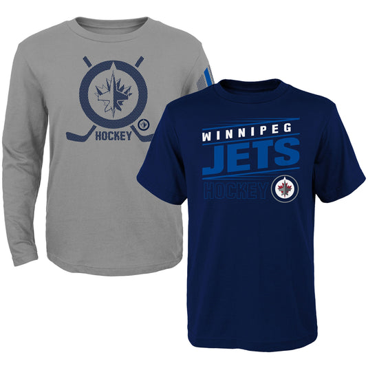 Pack combiné binaire 2 en 1 LNH des Jets de Winnipeg pour jeunes