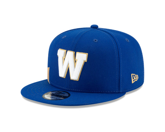 Casquette 9FIFTY sur le terrain de la LCF des Blue Bombers de Winnipeg