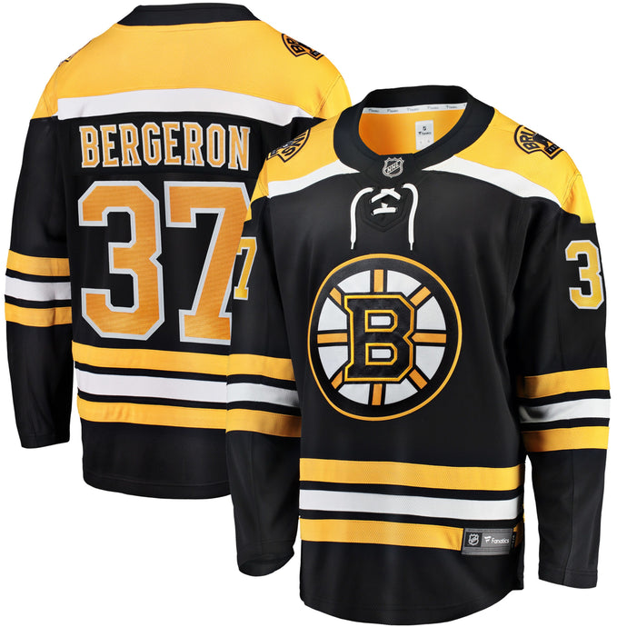 Patrice Bergeron Boston Bruins NHL Fanatics Breakaway Home Jersey