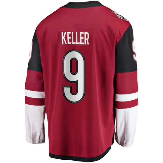 Clayton Keller Maillot Domicile Breakaway des Fanatics de la LNH des Coyotes de l'Arizona