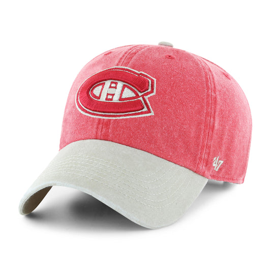 NHL Montreal Canadiens Summerland Two Tone Clean Up Cap