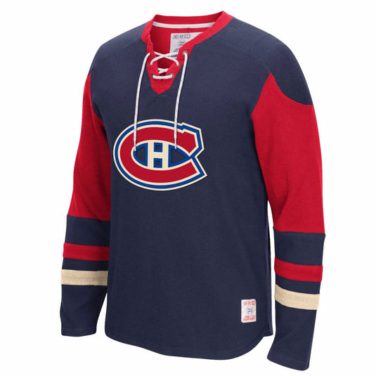 Montreal Canadiens NHL Long Sleeve Jersey Crew