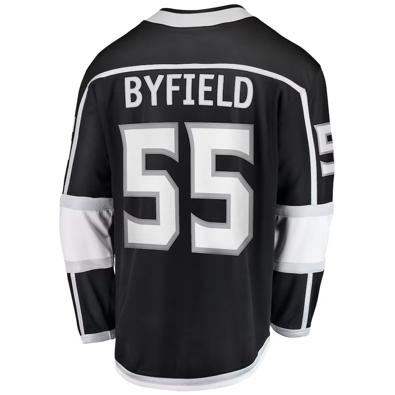 Chargez l&#39;image dans la visionneuse de la galerie, Quinton Byfield Los Angeles Kings NHL Fanatics Breakaway Maillot Domicile
